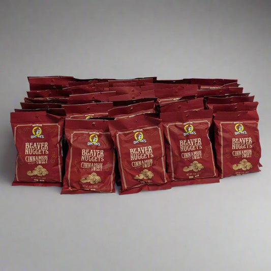 Buc-ee's cinnamon sweet beaver nuggets case 48 x 3oz