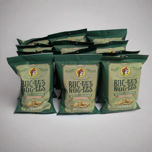 Buc-ee's white cheddar habanero Nug-ees case