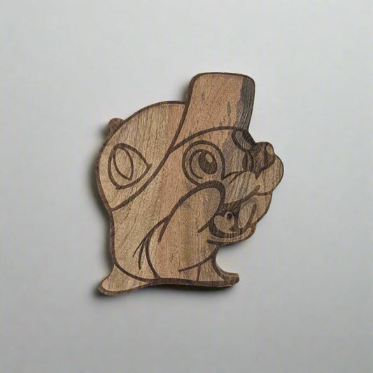 buc ee big face wood board