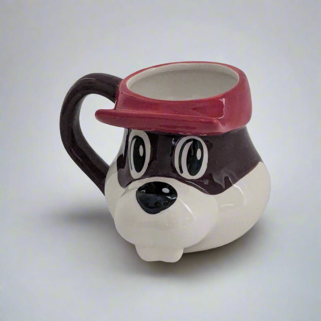 Buc-ee's 3d face mug
