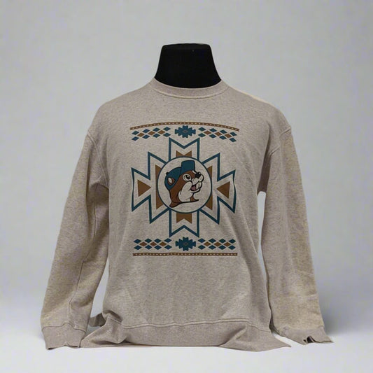 Buc-ee's aztec fleece sweater tunic