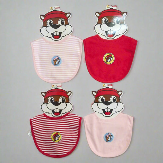 Buc-ee's infant bibs