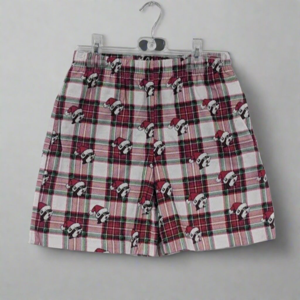 Buc-ee's flannel christmas boxers