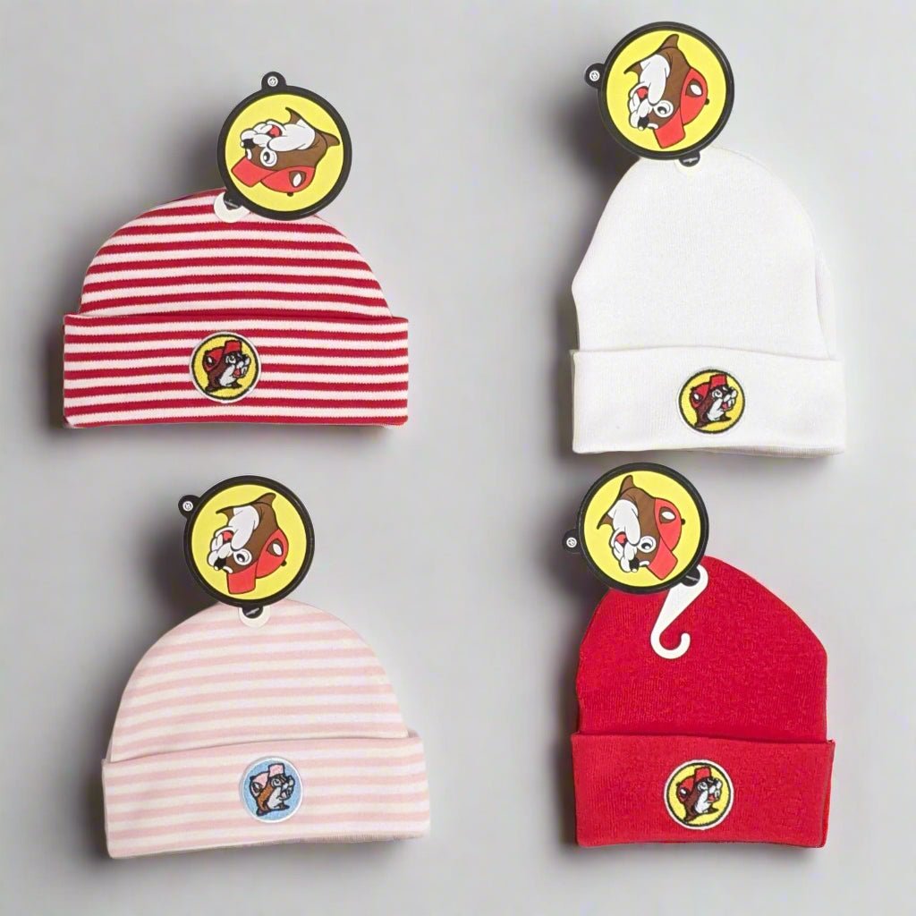 Buc-ee's infant knit caps