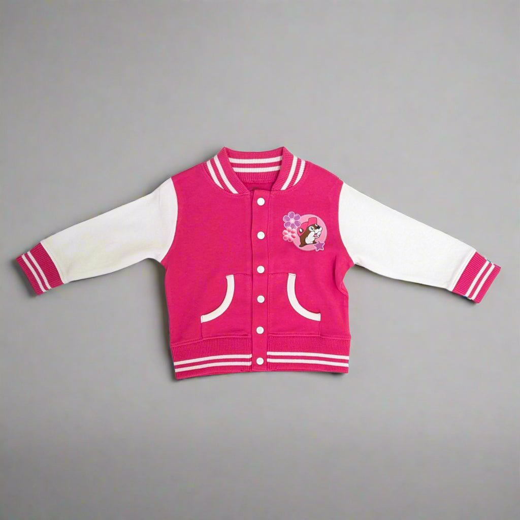 Buc-ee's infanttoddler varsity jacket