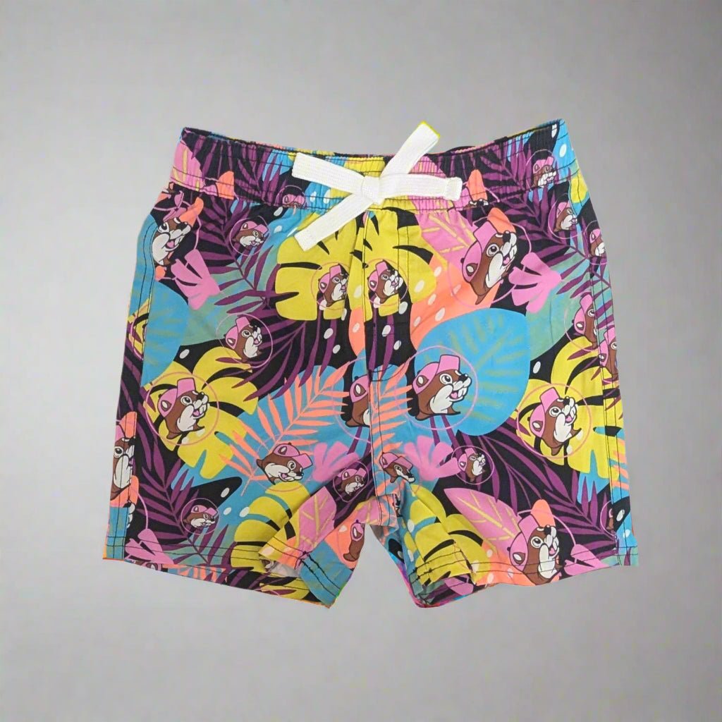 Buc-ee's mensboys tropical swimsuit