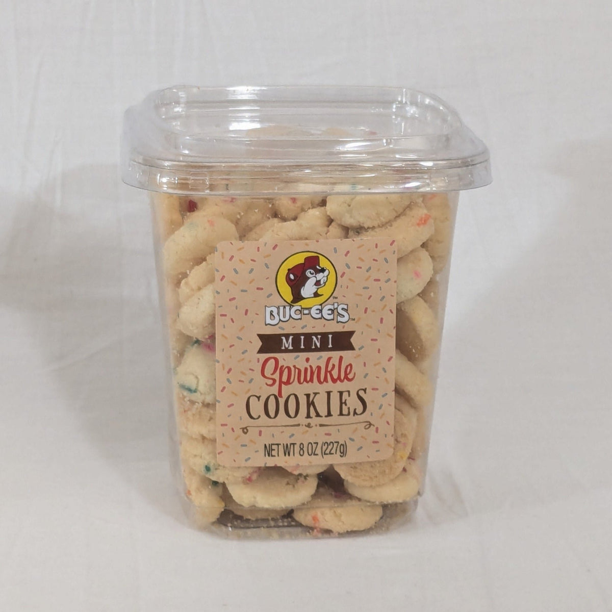 Buc-ee's mini party sprinkle cookies