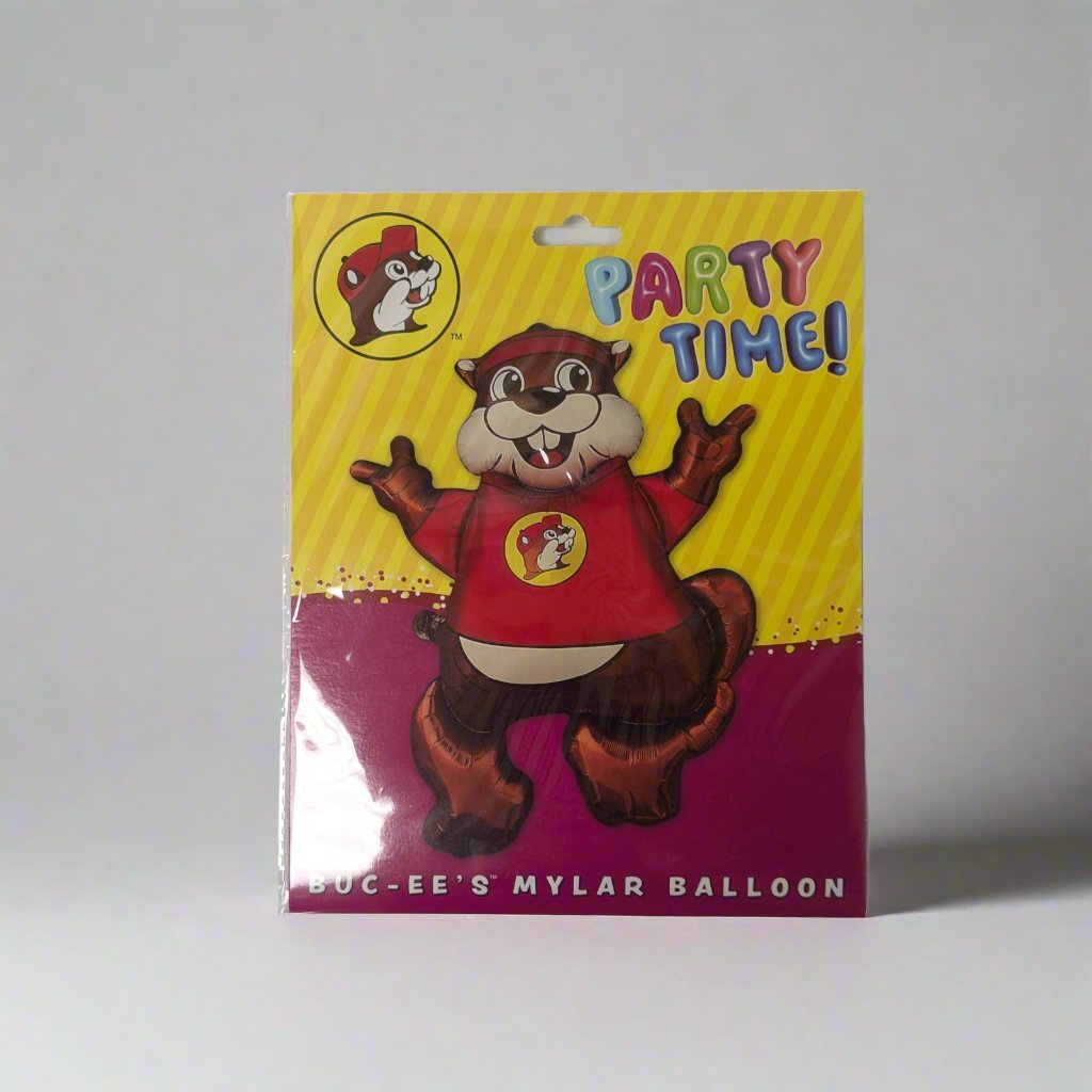 Buc-ee's mylar party balloons