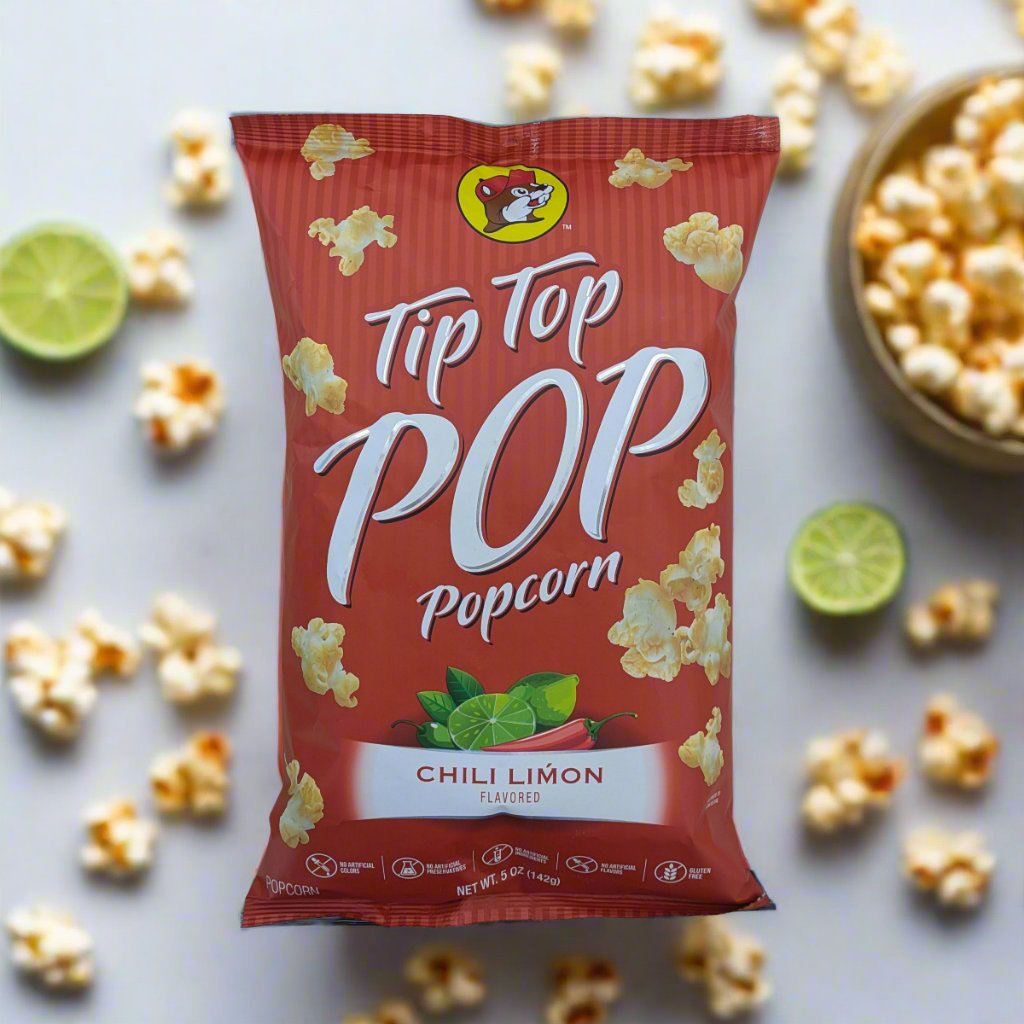 Buc-ee's tip top popcorn