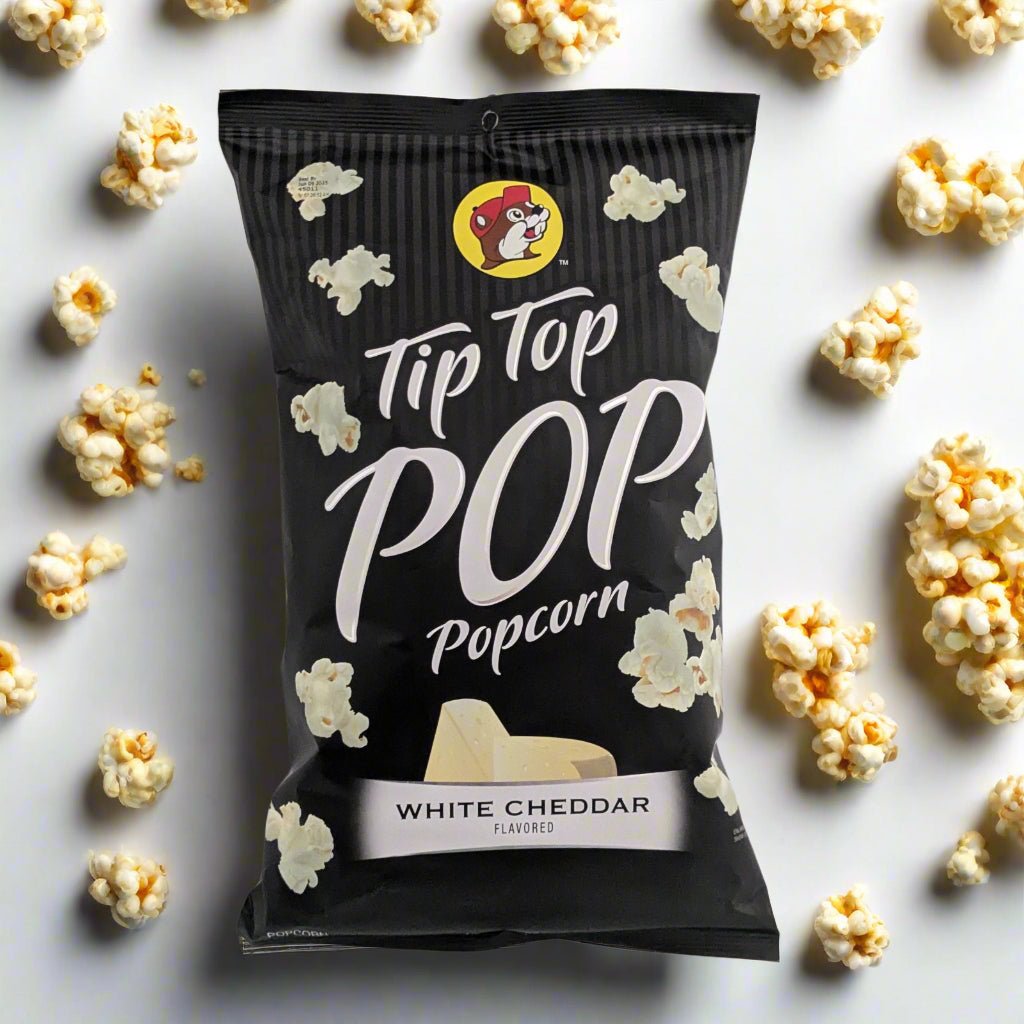 Buc-ee's tip top popcorn