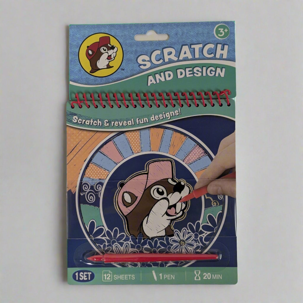 Buc-ee's scratch and reveal book