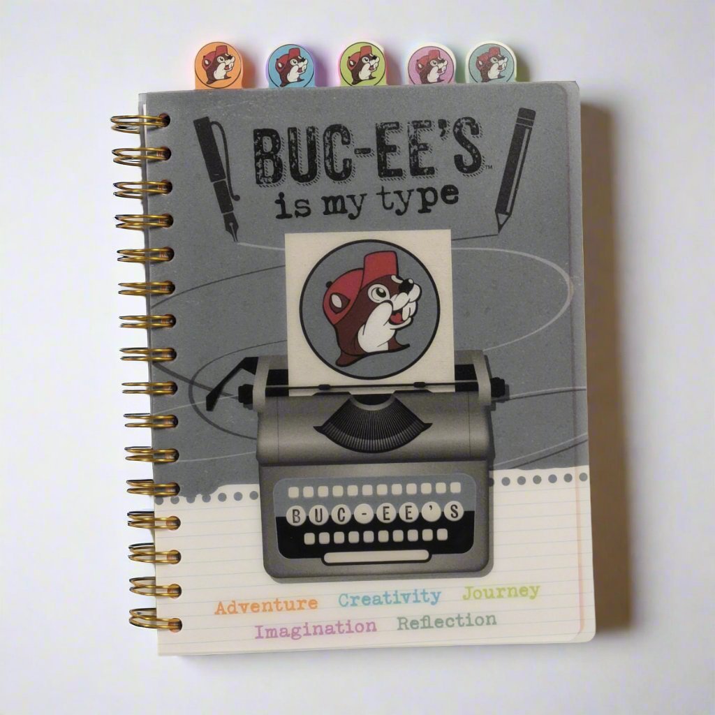 Buc-ee's spiral bound notebook journal
