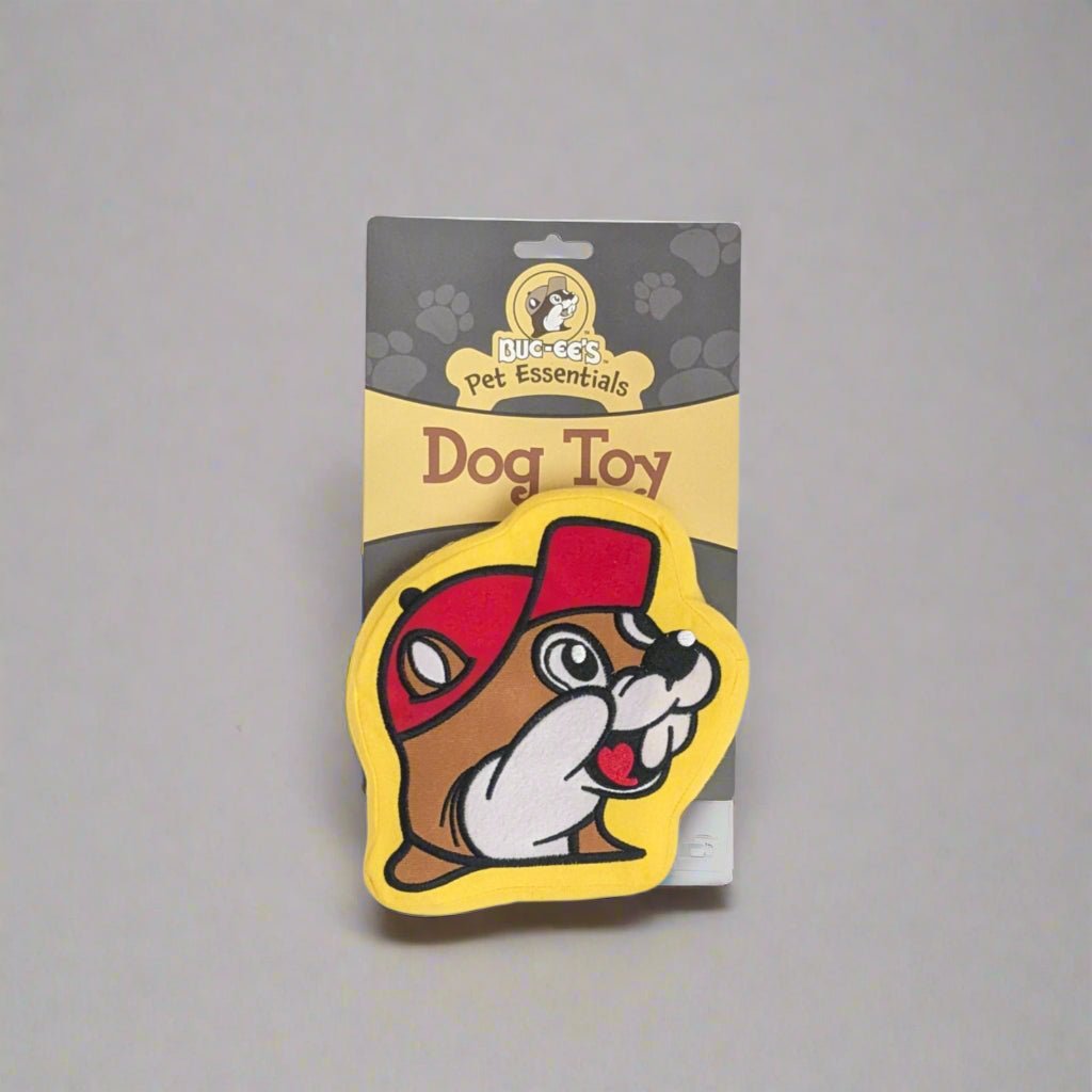 Buc-ee's squeak dog toy