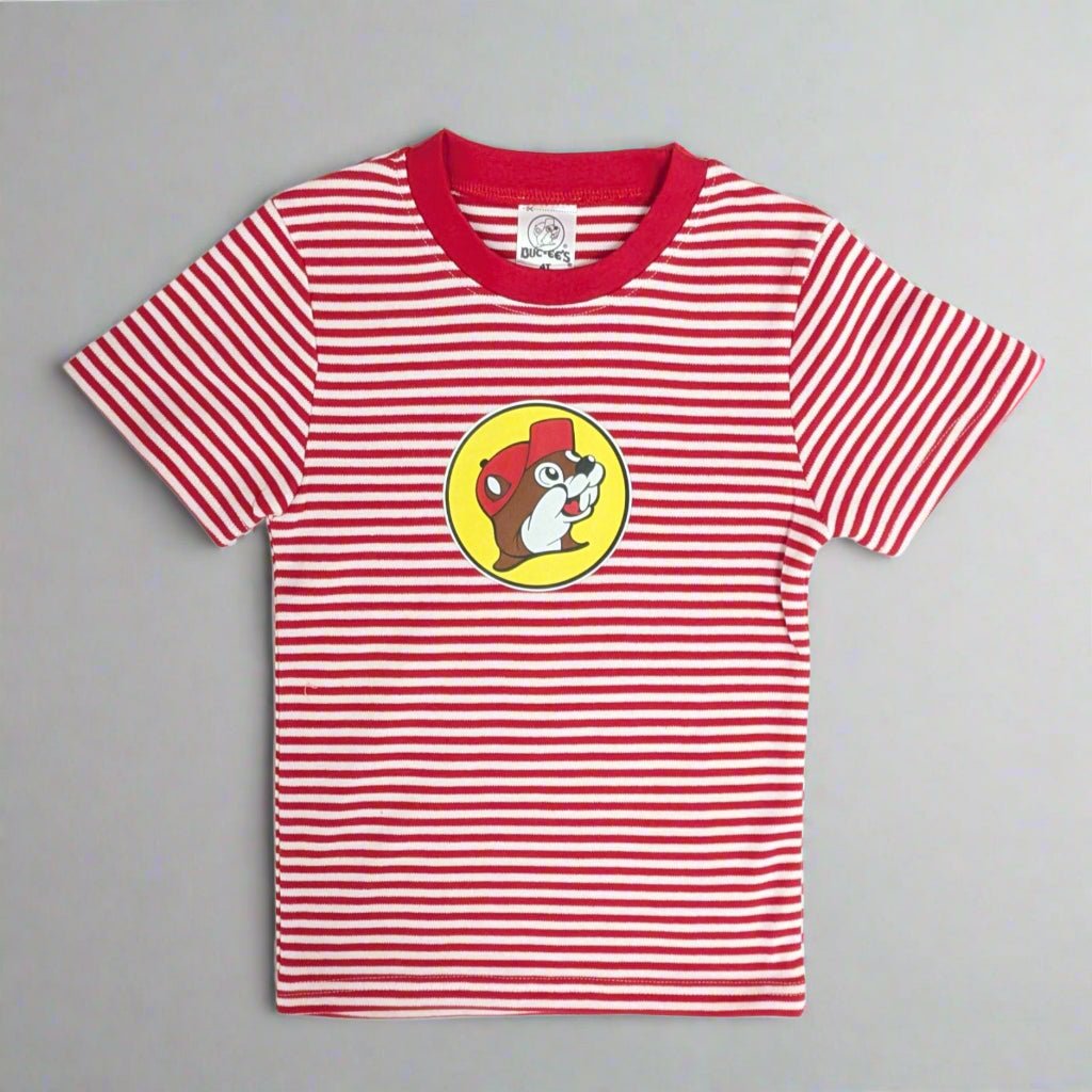 Buc-ee's striped classic onesietop