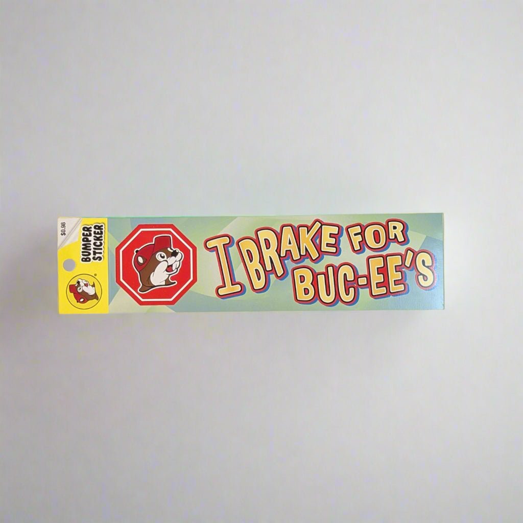 Buc-ee's bumper stickers