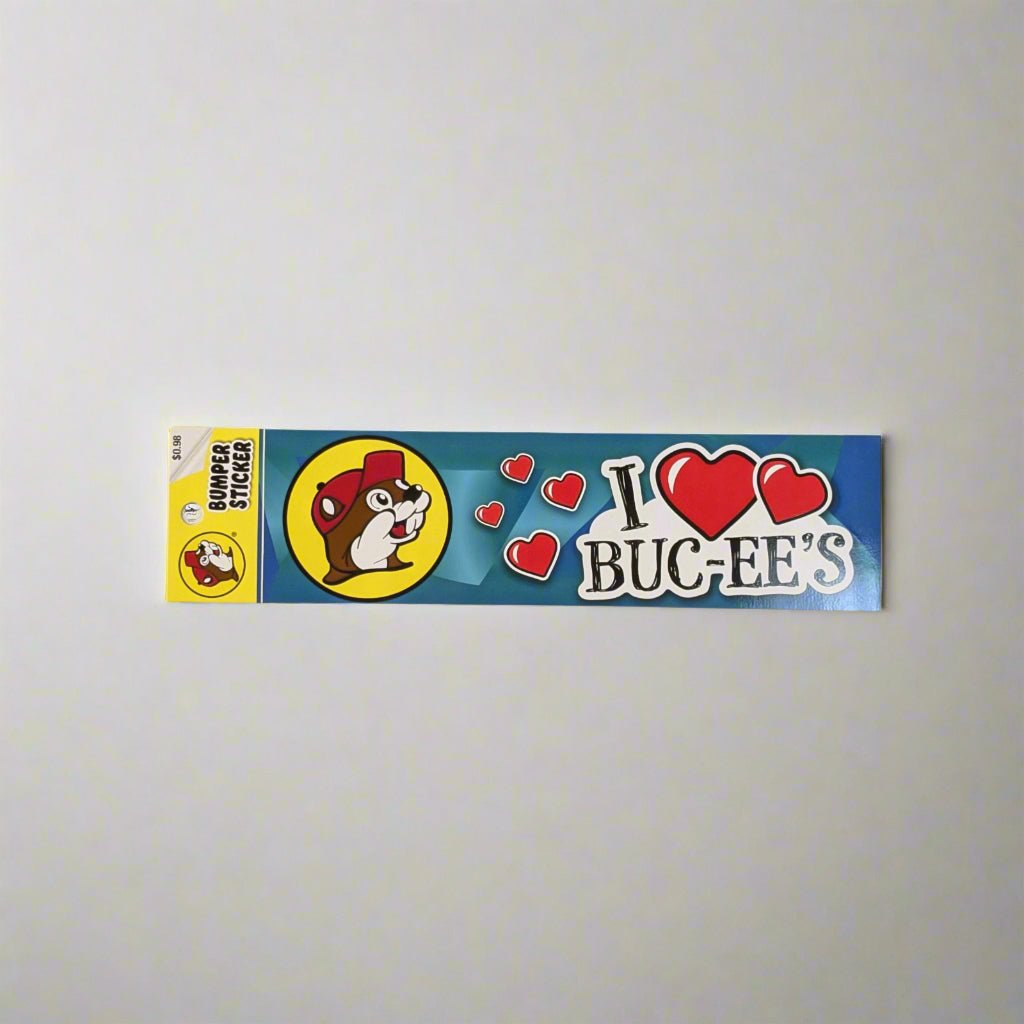 Buc-ee's bumper stickers