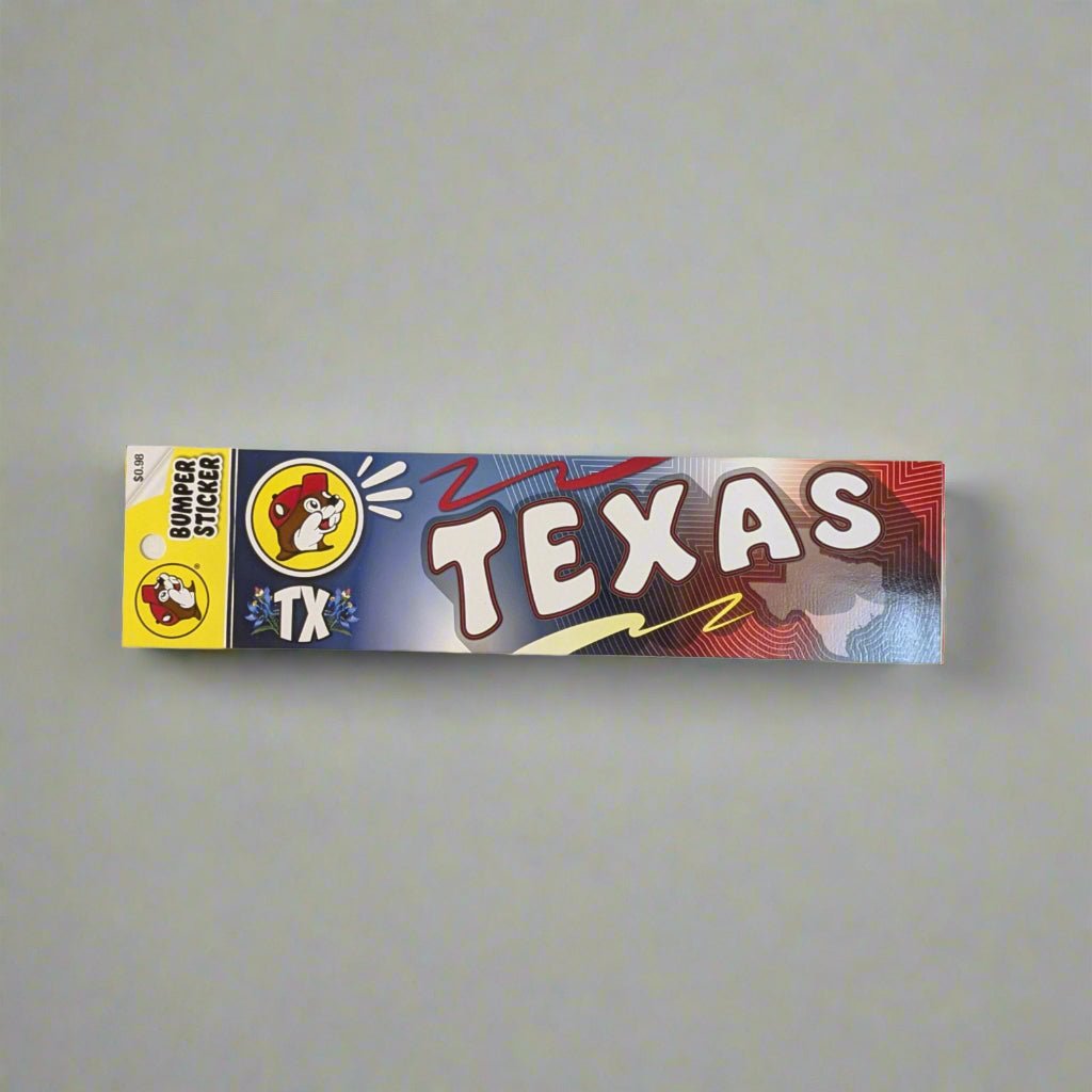 Buc-ee's bumper stickers