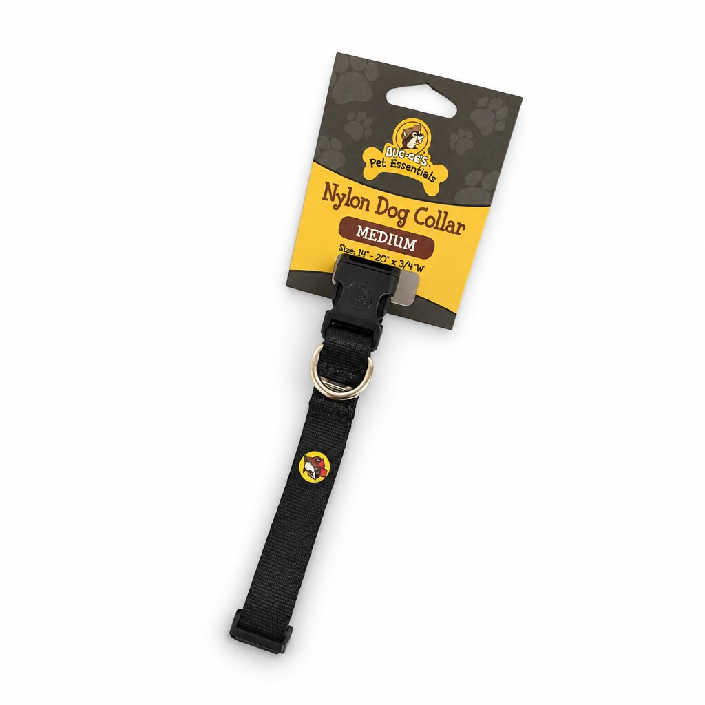 Buc-ee's nylon dog collar
