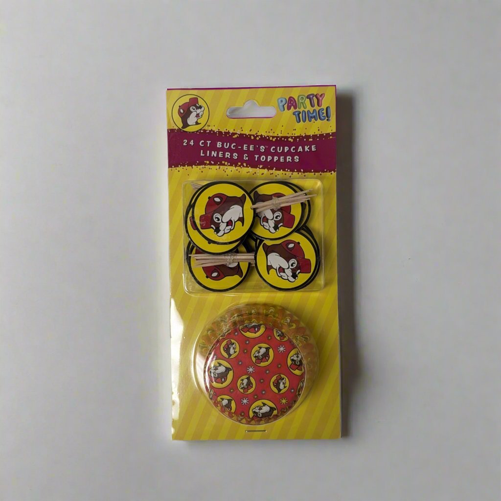 Buc-ee's party cupcake liners