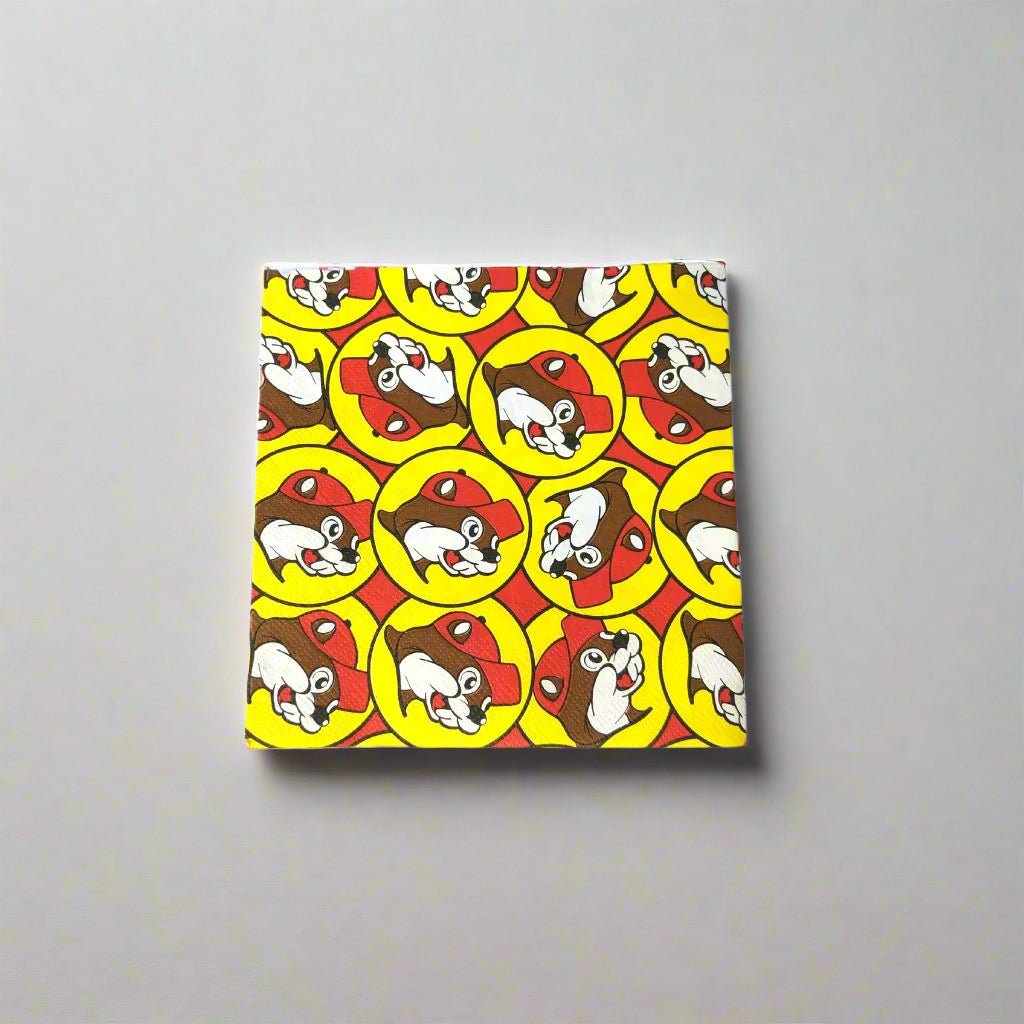 Buc-ee's party lunch napkins