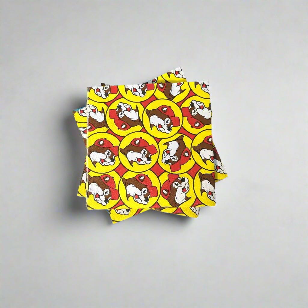 Buc-ee's party lunch napkins