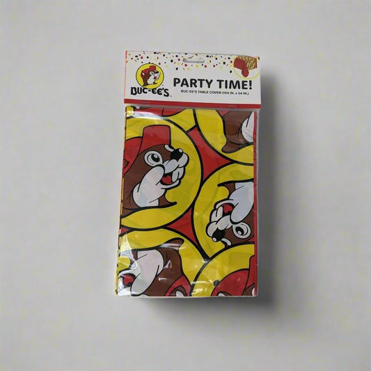 Buc-ee's party table cover