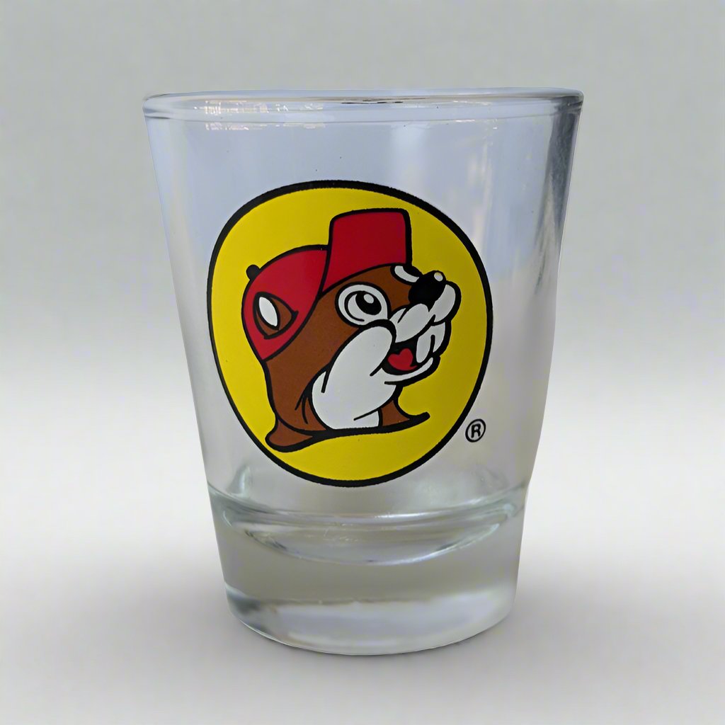 Buc-ee's shot beaver shot glass