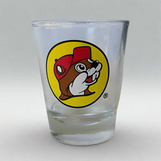 Buc-ee's shot beaver shot glass