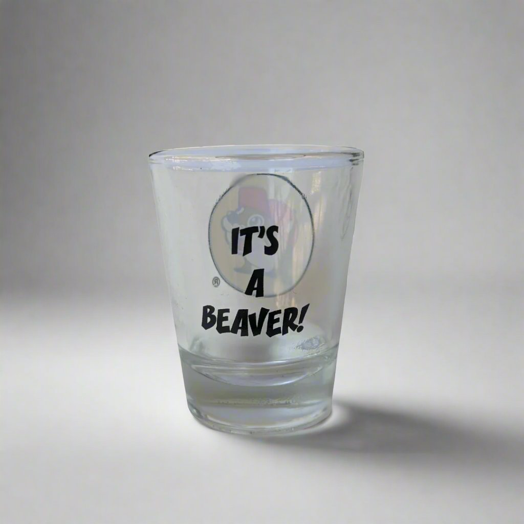 Buc-ee's shot beaver shot glass