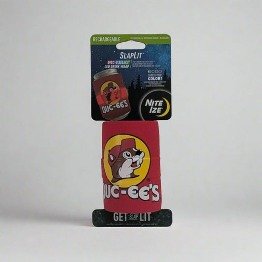 Buc-ee's slaplit night ize led drink wrap