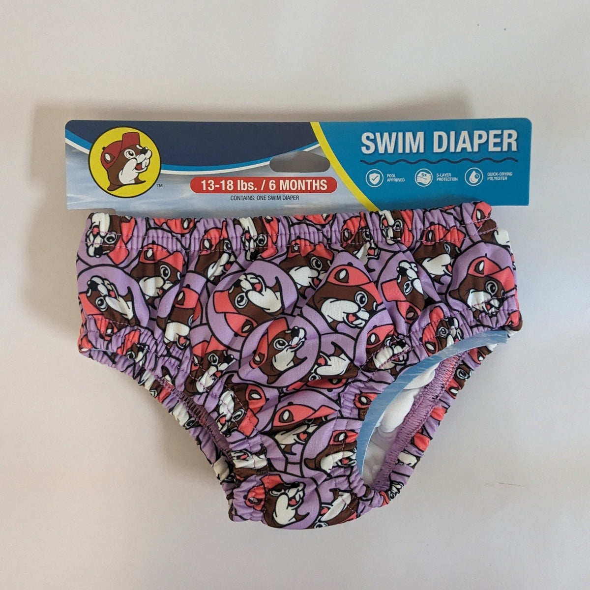 Buc-ee's swim diaper