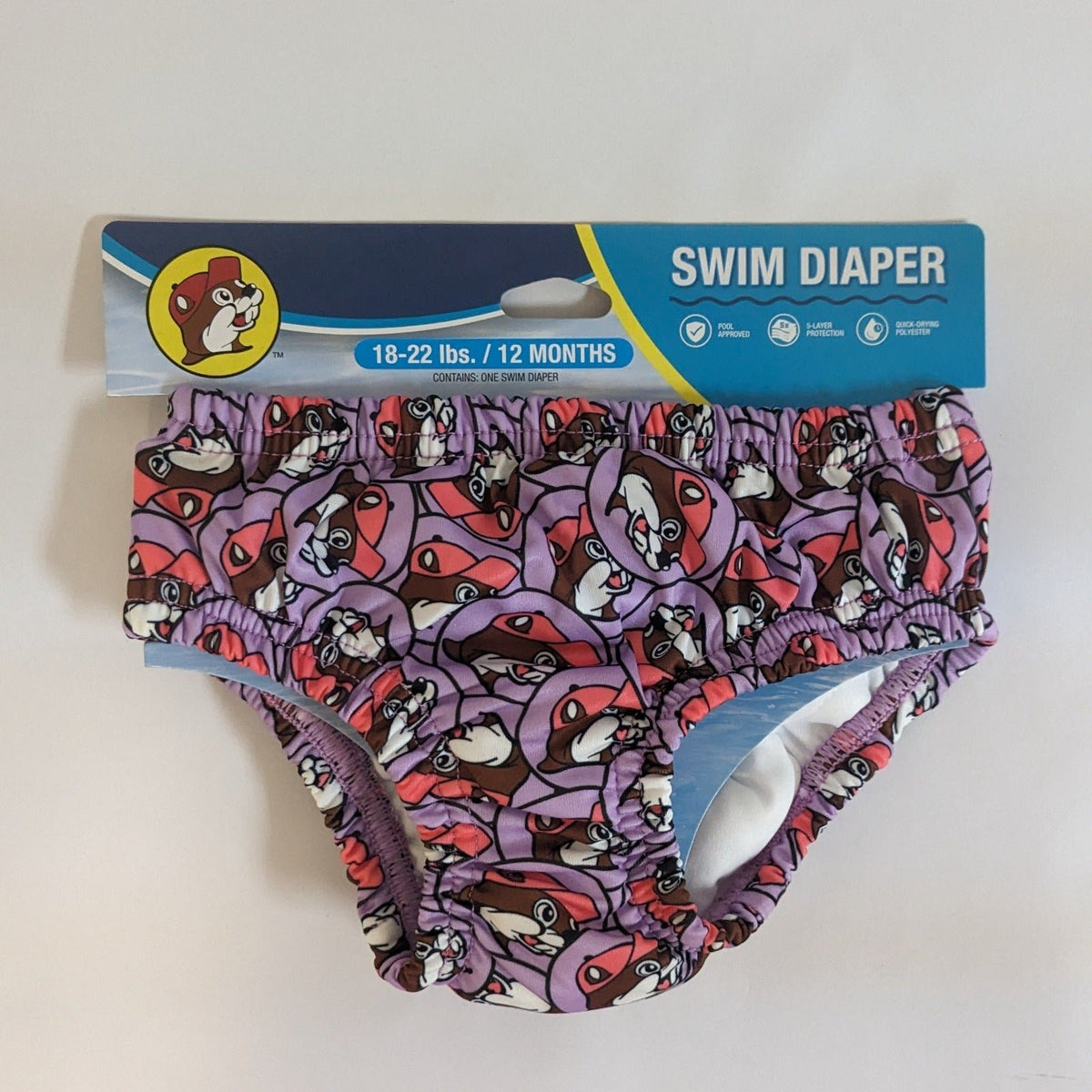 Buc-ee's swim diaper