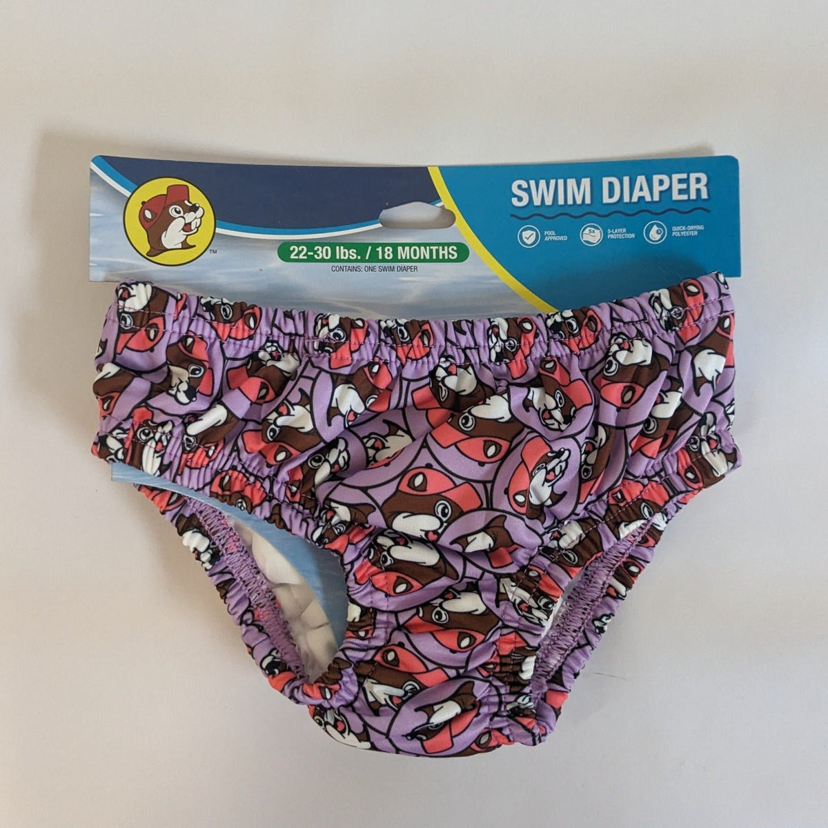 Buc-ee's swim diaper