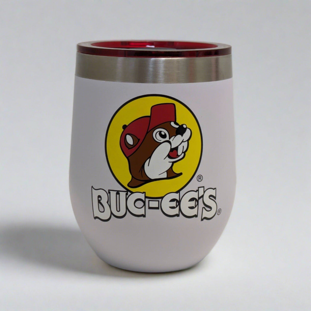 Buc-ee's white tumblers