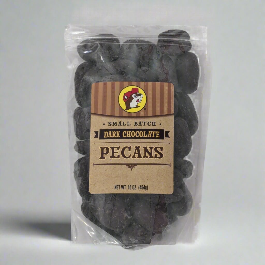 Buc-ee's dark chocolate pecans