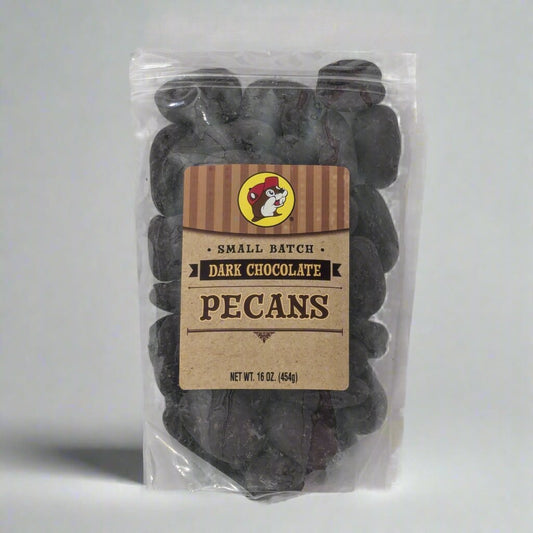 Buc-ee's dark chocolate pecans