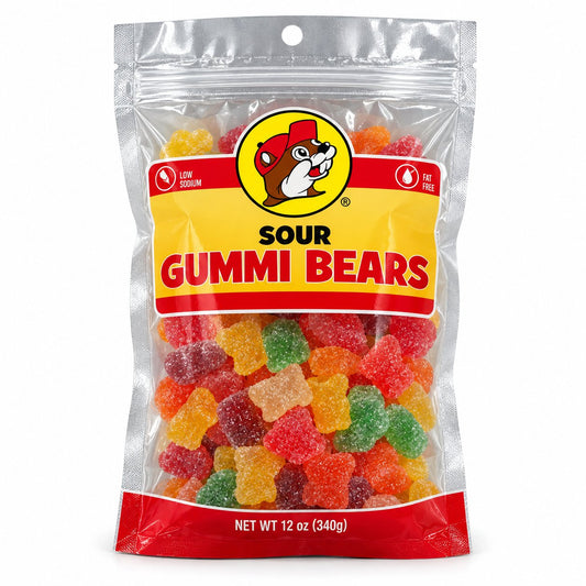 Buc-ee's sour gummi bears