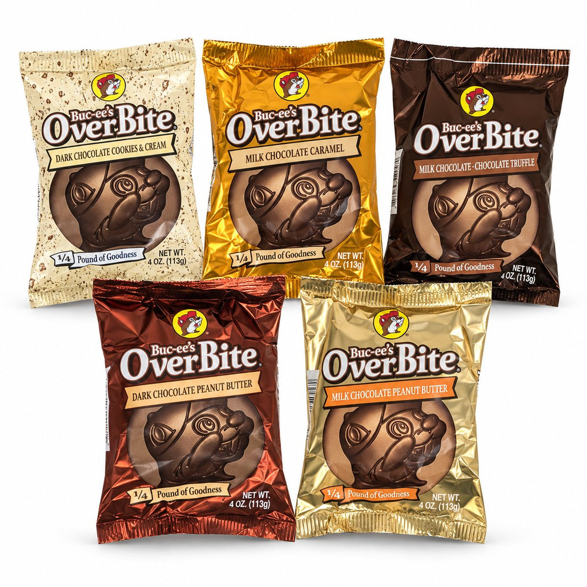 Buc-ee's overbites chocolate