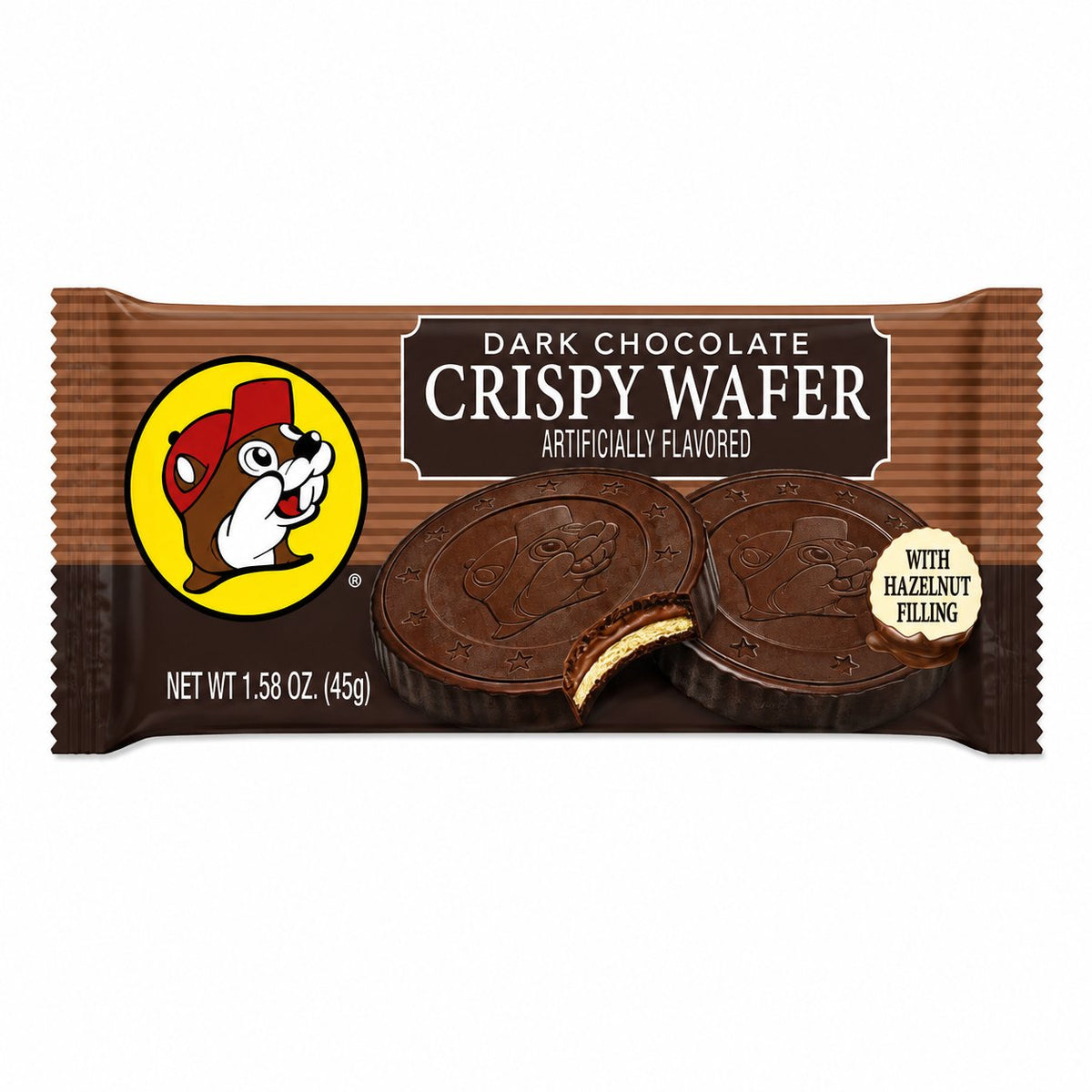 Buc-ee's Chocolate Crispy Wafers