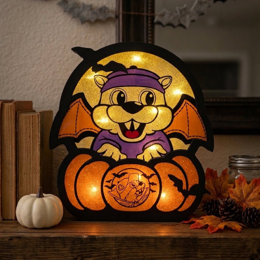 Buc-ee's Halloween Light Up Sign