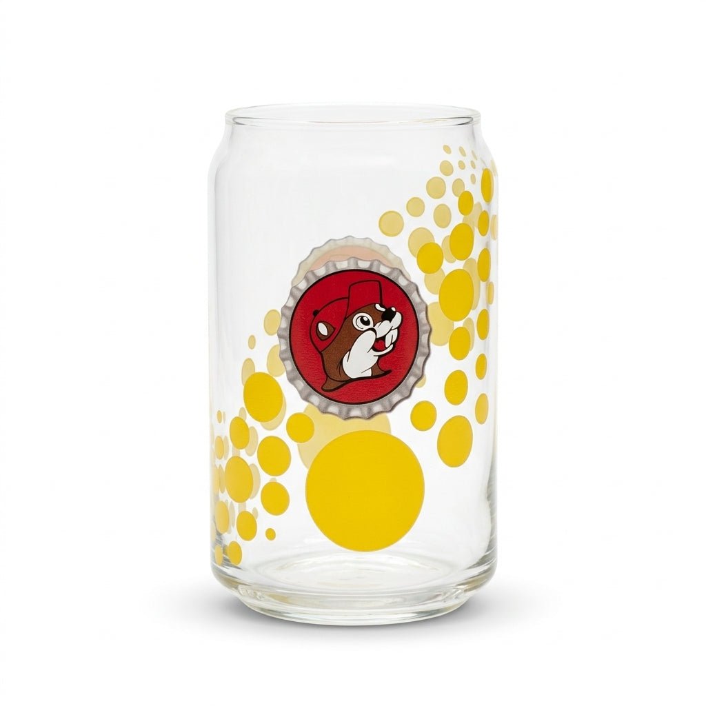 Buc-ee's 12oz Can-Shaped Glass