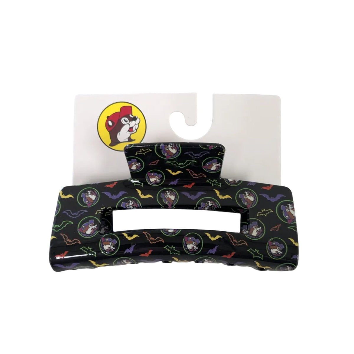 Buc-ee's halloween neon bat hair claw