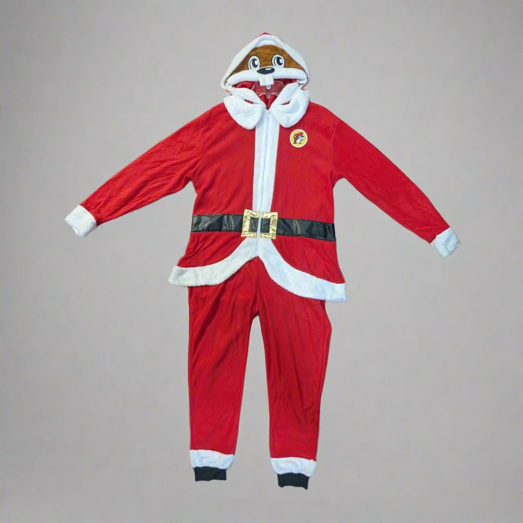 Buc-ee's santa union suit