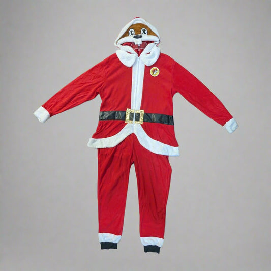 Buc-ee's santa union suit