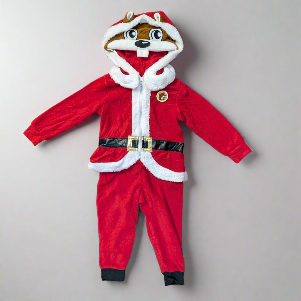 Buc-ee's santa union suit