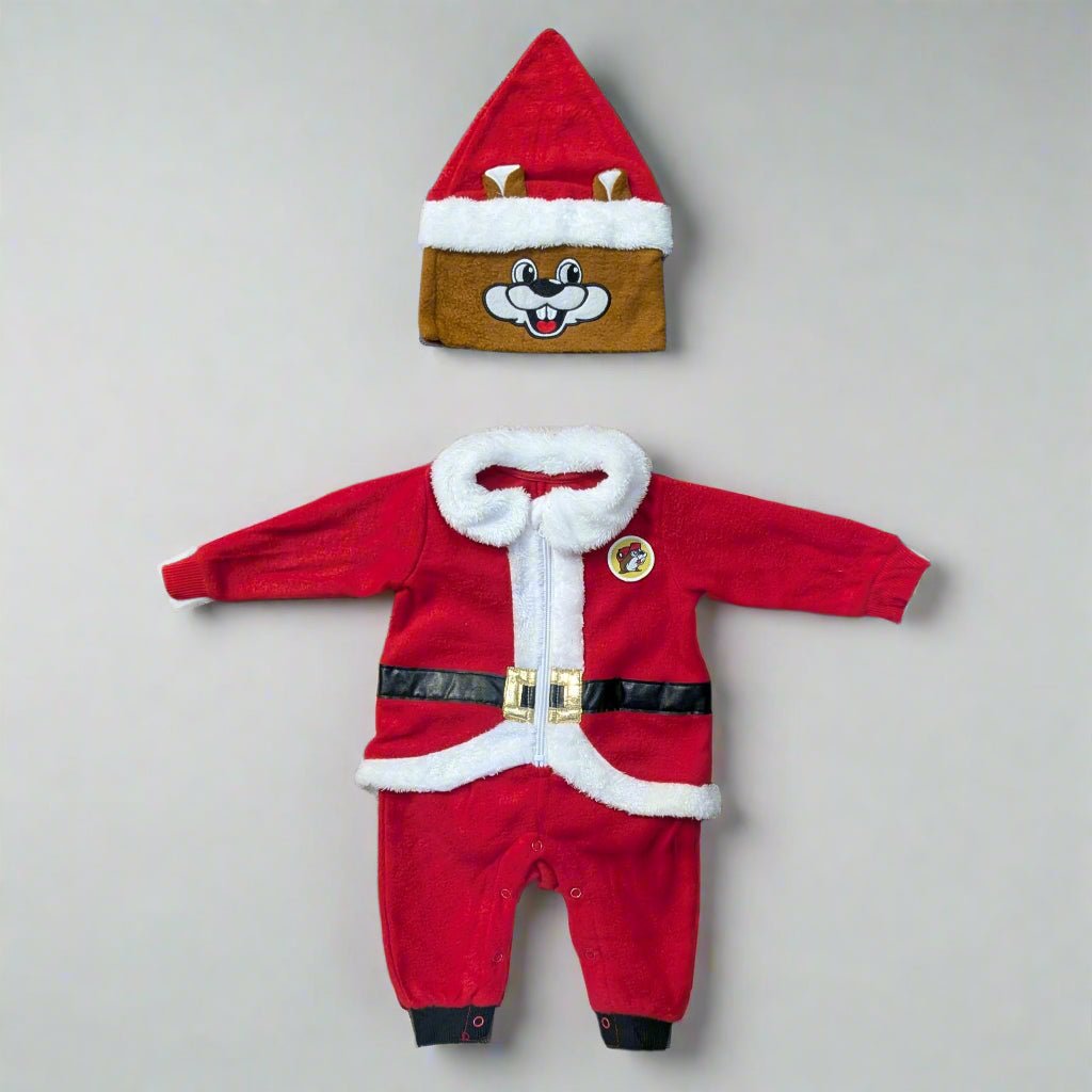 Buc-ee's santa union suit