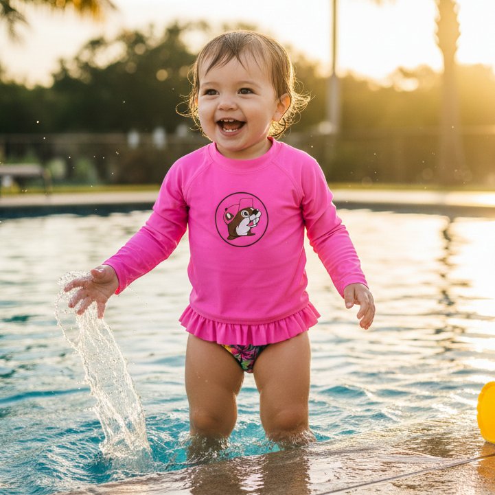 Buc-ee's tropical floral swimsuits