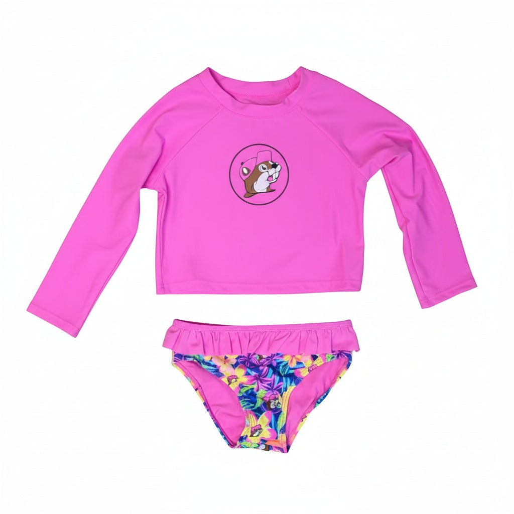 Buc-ee's tropical floral swimsuits
