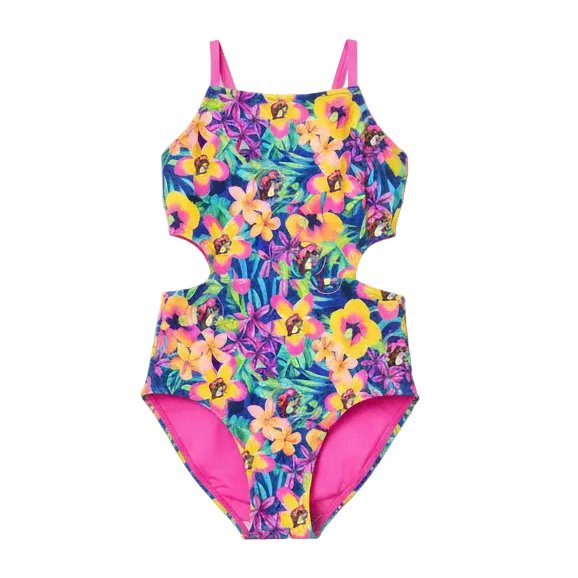 Buc-ee's tropical floral swimsuits