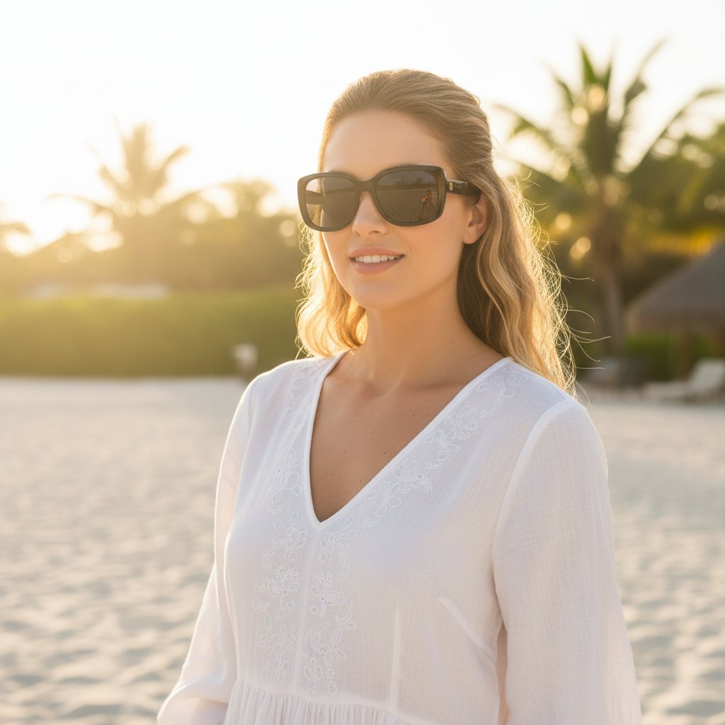 Buc-ee's womens black sunglasses